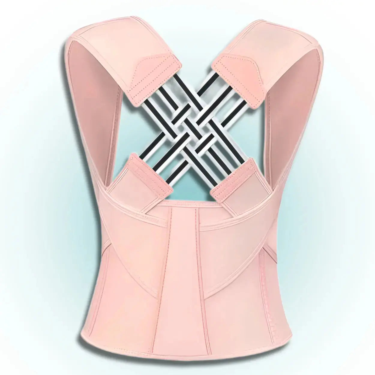 ExoPosture pink posture corrector brace for back support - back support belt